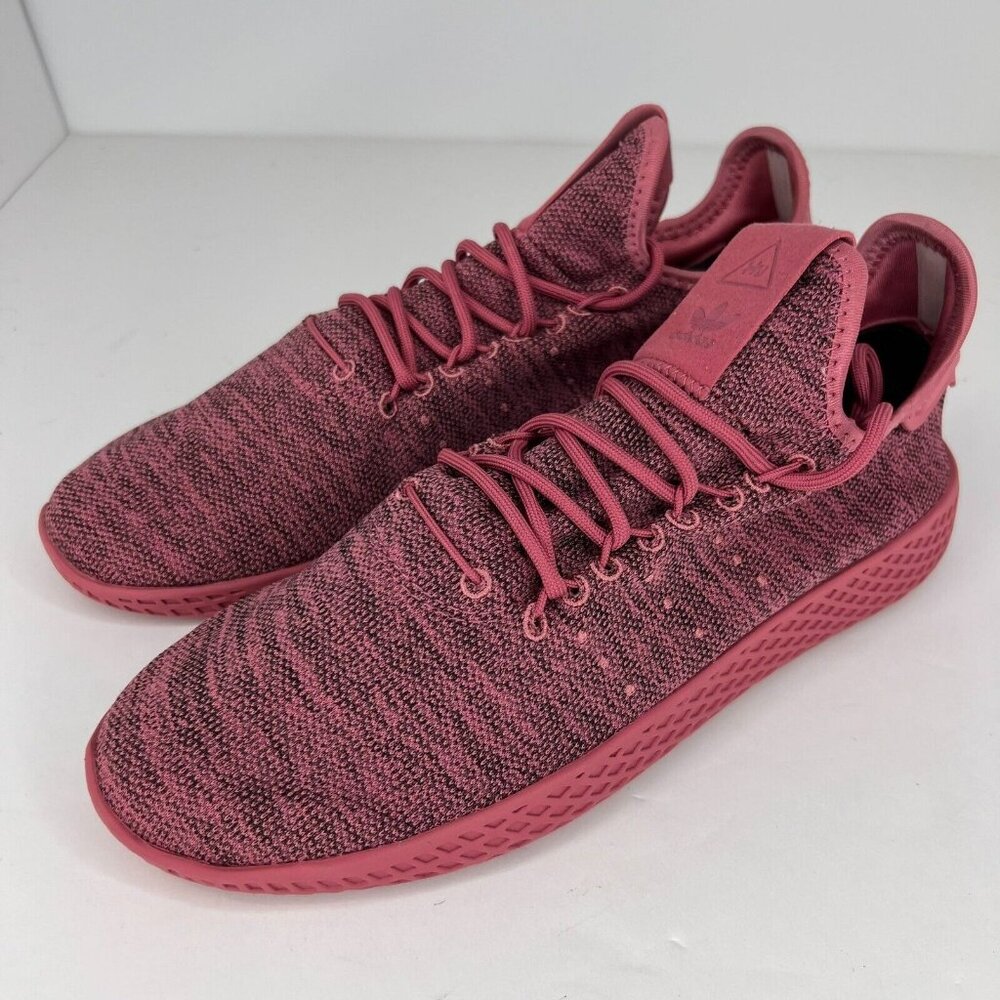 Adidas Womens Shw67002 Pink Hu Pharrell Williams Mesh Size 8 Tennis Shoes